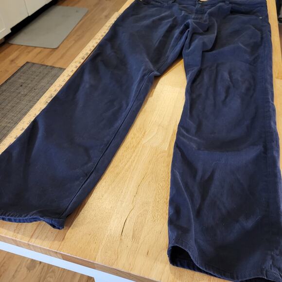 AG Adriano Goldschmied Everett Slim Straight Black 38x32 Jeans - Picture 4 of 16